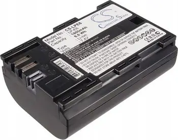 Bateri kamerë Cameron Sino CS-LPE6, 1800mAh, Li-ion, e zezë