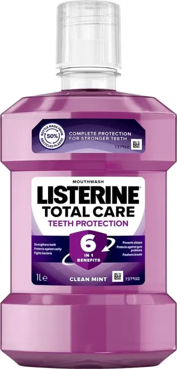 Shpëlarës goje Listerine Total Care, 1000 ml