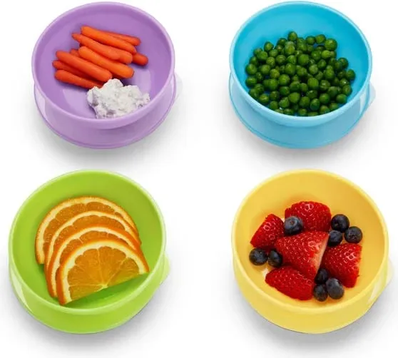 Set tasa ushqimi për fëmijë Munchkin Love-a-Bowls - 3
