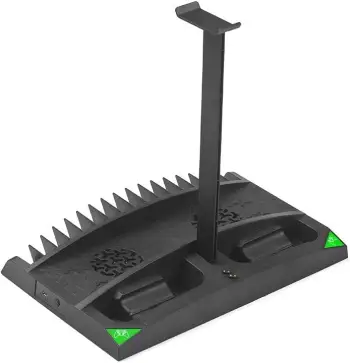 Mbajtëse universale me karikues iPega për XBOX ONE, XBOX ONE X, XBOX ONE S PG - XB007, e zezë