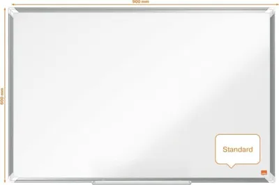 Tabla magnetike Nobo Premium Plus, enamel, 90x60 cm, e bardhë - 5