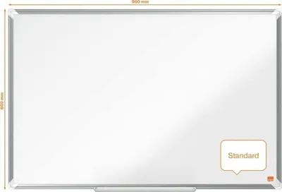 Tabla magnetike Nobo Premium Plus, çelik, 90x60 cm, e bardhë - 5