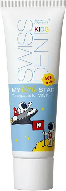 Pastë dhëmbësh për fëmijë Swissdent My Little Star, 50 ml