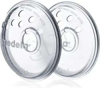 Set mbulesa gjiri Medela, 2 copë, transparente