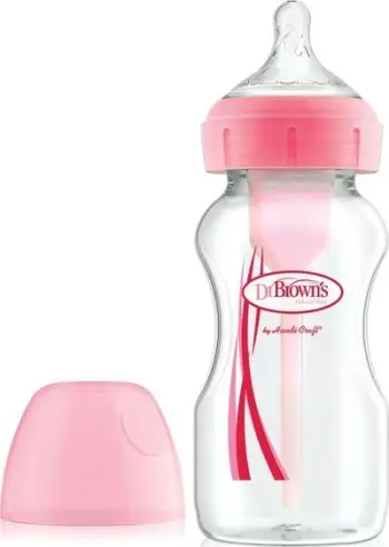 Shishe për fëmijë Dr Browns, 270 ml, rozë