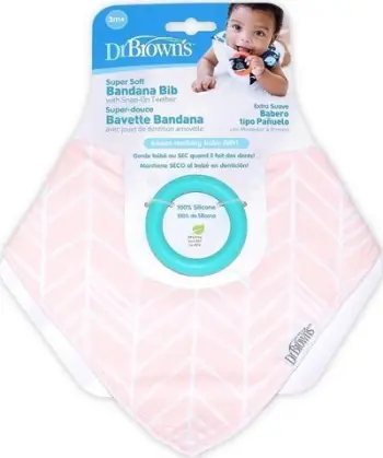 Memë Dr Browns Bandana Bib, 3+ muajsh