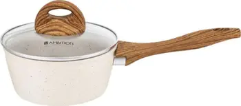 Tigan me kapak Ambition Nature 34143, 16 cm, alumini, bezhë kafe