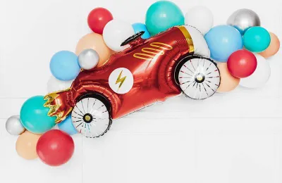 Balon folie PartyDeco Car, 93x48cm, shumëngjyrëshe - 2