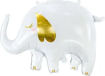 Balonë folie PartyDeco Elephant, 61x46cm, shumëngjyrëshe