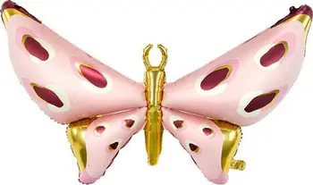 Balon flutur PartyDeco Foil Balloon Butterfly, 120x87cm, shumëngjyrësh