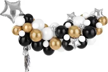 Garlandë balonash PartyDeco Stars, 167x135cm, shumëngjyrëshe