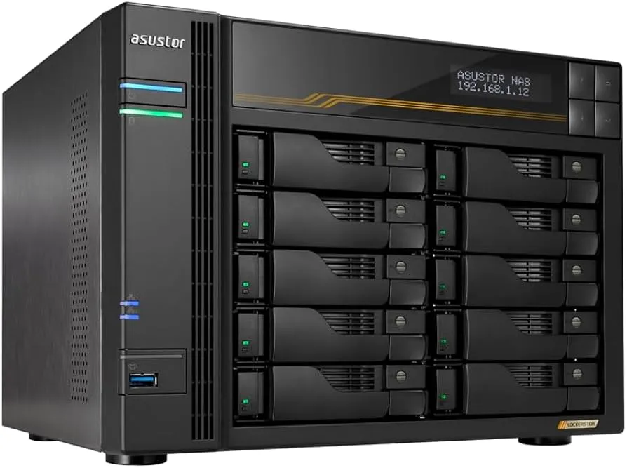 Asustor Lockerstor 10 Gen3 AS6810T 10 Bay - 1