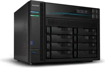 NAS server ASUSTOR Lockerstor 10 AS6510T, Intel Atom C3538, 8 GB RAM DDR4, Tower, i zi
