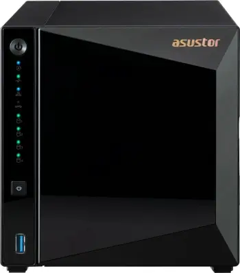 NAS Asustor DRIVESTOR 4 Pro Gen2 AS3304T V2, Realtek, RTD1619B, 2 GB, DDR4, ADM, e zezë