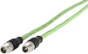 Kabllo rrjeti Metz Connect 142M2X11010, CAT 6A, 1m, e gjelbër