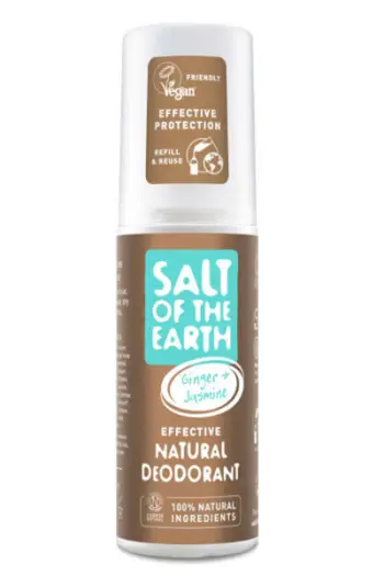 Deodorant Salt Of The Earth Natural Ginder + Jasmine, 100 ml
