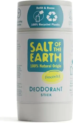 Deodorant natyral Salt of the Earth Unscented Stick, 84 gr