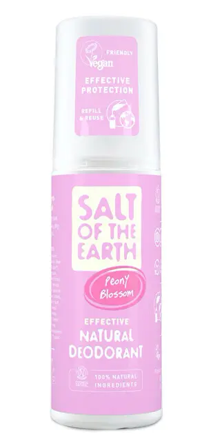Deodorant Salt Of The Earth Peony Blossom, 100 ml