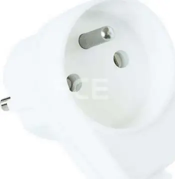 Prizë shumëfishe PCE 9002222, 10/16A 2P+E 250V, IP20, rozë