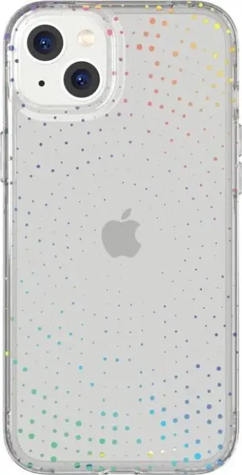 Mbrojtëse telefoni Tech21 Evo Sparkle T21-9786, për iPhone 14, transparente me shkëlqim