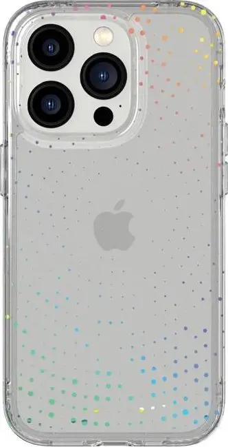Mbulesë telefoni Tech21 Evo Sparkle T21-9787, për iPhone 14 Pro, me shkëlqim, transparente