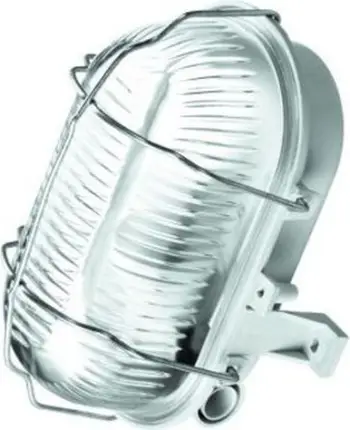 Llambë industriale Lena Lighting, E27, 60 W, IP44, i bardhë
