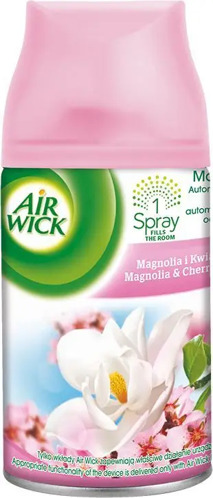 Aromatizues Air Wick Freshmatic Magnolia & Cherry Blossom, 250 ml