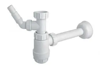 Sifon për lavatriçe McAlpine, 5/4" DN32, krom