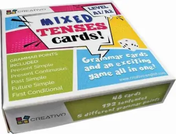 Lojë edukative Creativo Mixed Tenses Cards