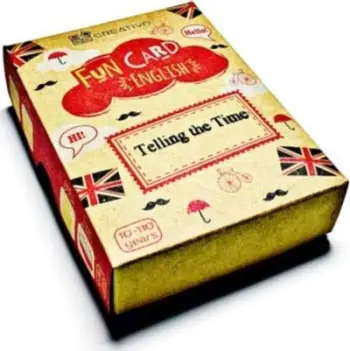 Karta kuizi Creativo Fun Card English Telling the Time