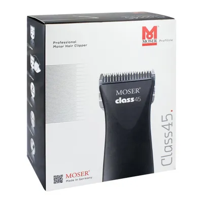 Makinë për qethje Moser Class 45, 1245-0060, e zezë - 1