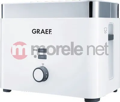 Thekëse buke Graef TO 61, 1000 W, e bardhë/argjendtë - 1