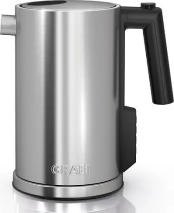 Ibrik elektrik Graef WK900, 2000W, 1.2L, i argjendtë