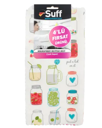 Leckë për kuzhinë Suff, 3x 4copë