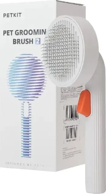 Krehër furminator Petkit, për qen dhe mace, universal, i bardhë