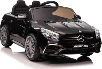 Makina elektrike për fëmijë Lean Cars Mercedes SL65 S, 12V, me telekomandë, e zezë me shkëlqim