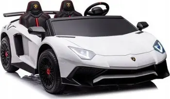 Makina elektrike për fëmijë Lean Cars Lamborghini XXL A8803, 24V 14Ah, 200W, e bardhë