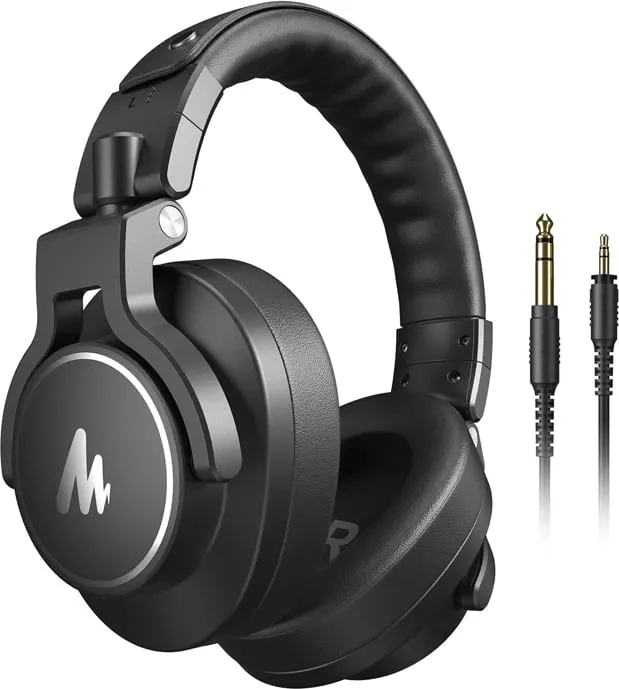 Kufje Maono MH700, profesionale me kabllo, over ear, të zeza - 3