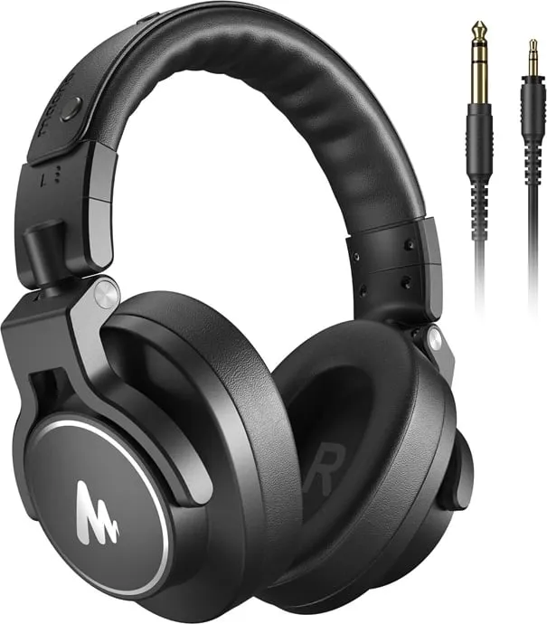 Kufje Maono MH700, profesionale me kabllo, over ear, të zeza - 4