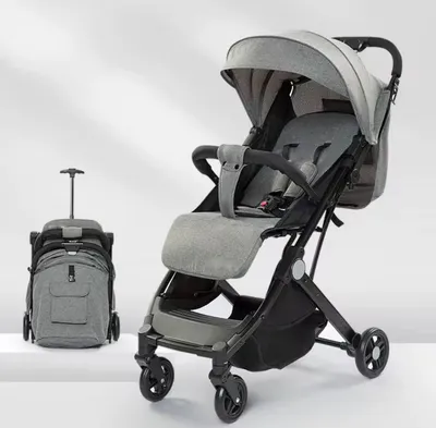 Karrocë për bebe Baby Center Melandi, e hirtë - 2