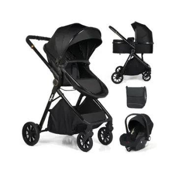 Karrocë për bebe Baby Center Melandi Ana, e zezë
