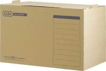 Kuti arkivimi ELBA tric system, A4, bezhë