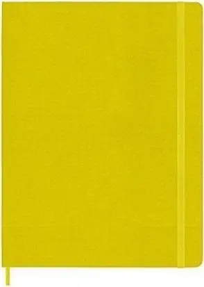 Fletore Moleskine Classic XL, 19x25cm, me vija, e verdhë