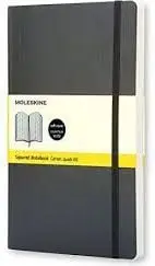Bllok shënimesh Moleskine Classic, 13x21cm, faqe me rrjetë, i zi