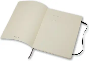 Fletore Moleskine Classic XL, 19x25 cm, me vija, e zezë
