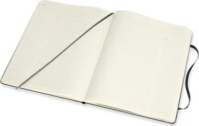 Fletore Moleskine Professional XL, 19x25 cm, 192 faqe, e zezë - 2