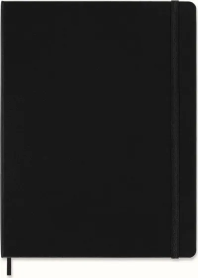 Fletore Moleskine Professional XL, 19x25 cm, 192 faqe, e zezë - 3