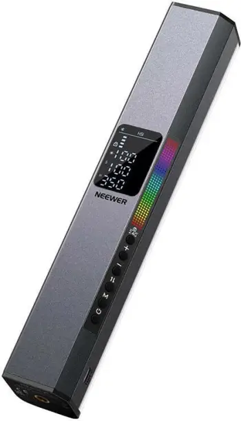 Llambë LED RGB Neewer B09P2QM985, 3200-5600K, magnetike, pa tripod