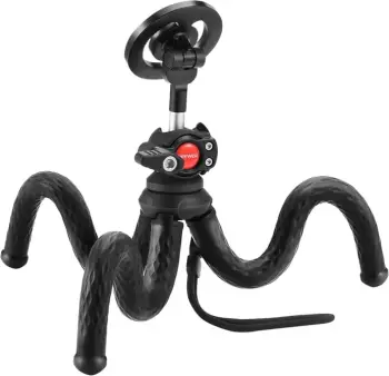 Tripod fleksibil për telefon Neewer TP33, me mbajtëse magnetike, i zi