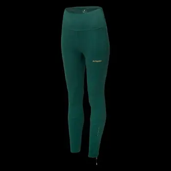 Leggings për gra FINPORA W, për vrapim, material që thahet shpejt, të zeza
